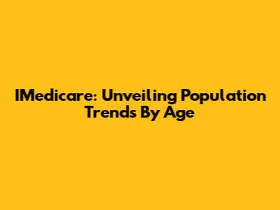 IMedicare: Unveiling Population Trends By Age