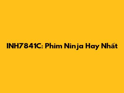 INH7841C: Phim Ninja Hay Nhất