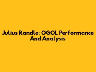 Julius Randle: OGOL Performance And Analysis