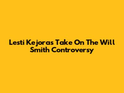 Lesti Kejora's Take On The Will Smith Controversy