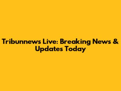 Tribunnews Live: Breaking News & Updates Today