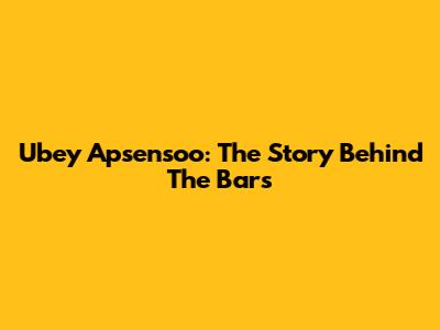 Ubey Apsensoo: The Story Behind The Bars