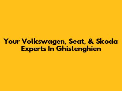 Your Volkswagen, Seat, & Skoda Experts In Ghislenghien